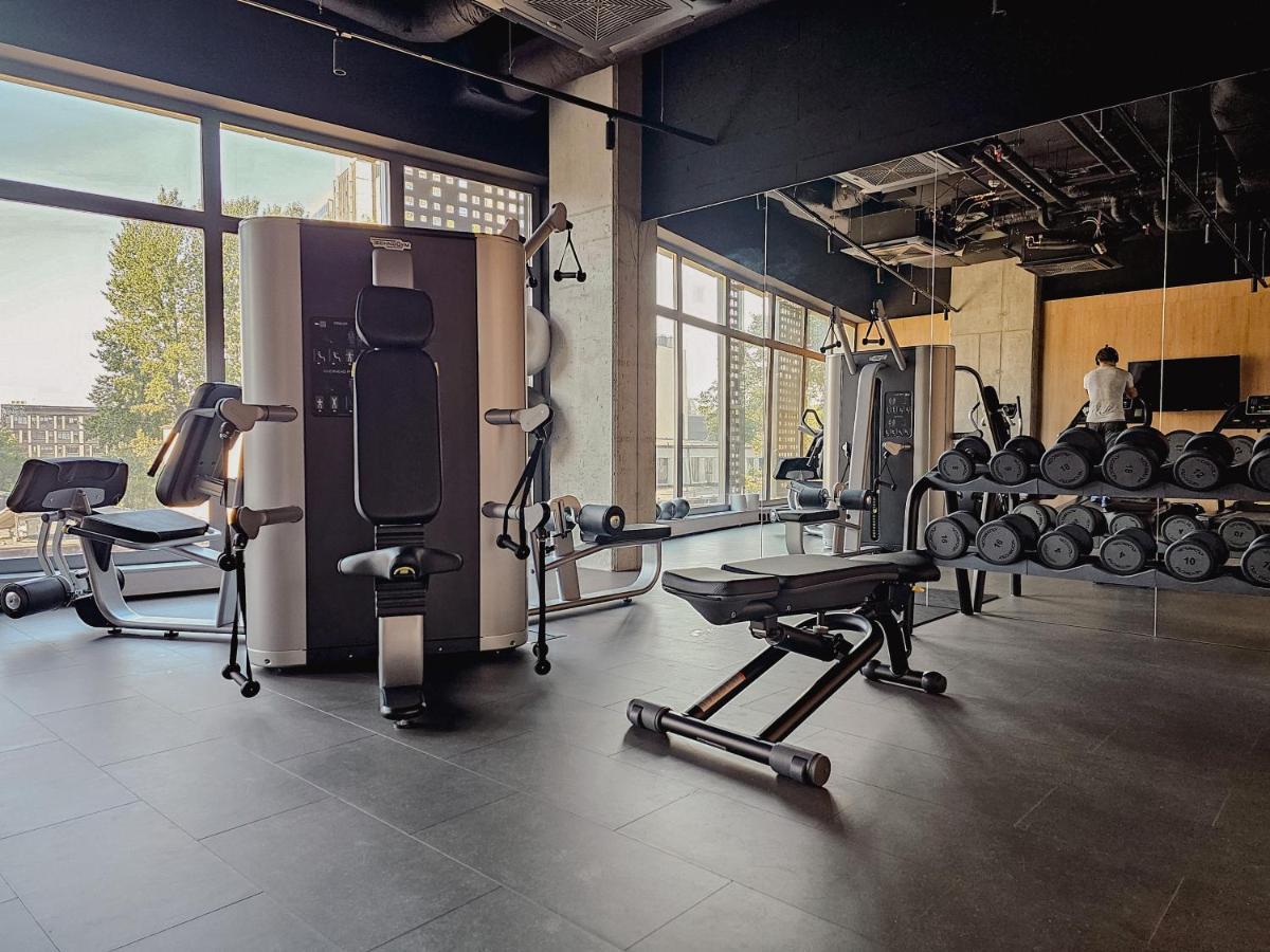 Urban Apartments Luxury Skyline Sokolska Towers 30A, 2 Free Garages, Gym & Sauna, Self Check-In 카토비체 외부 사진
