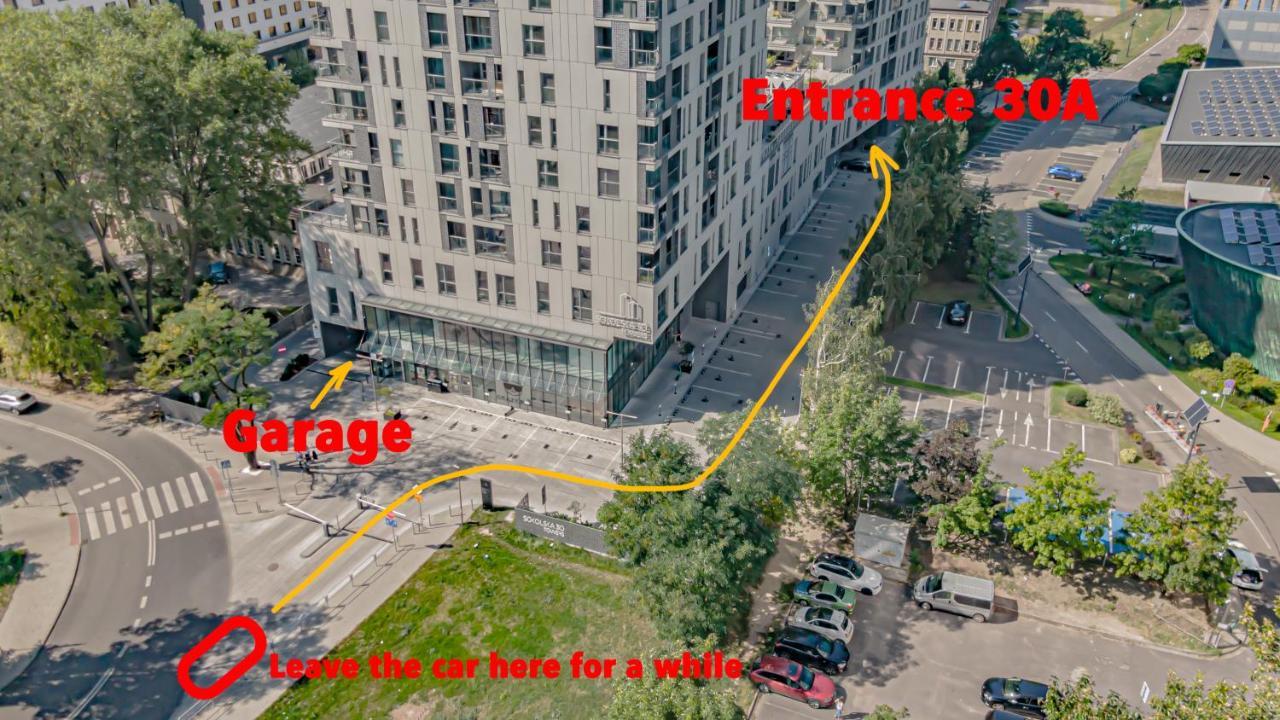Urban Apartments Luxury Skyline Sokolska Towers 30A, 2 Free Garages, Gym & Sauna, Self Check-In 카토비체 외부 사진